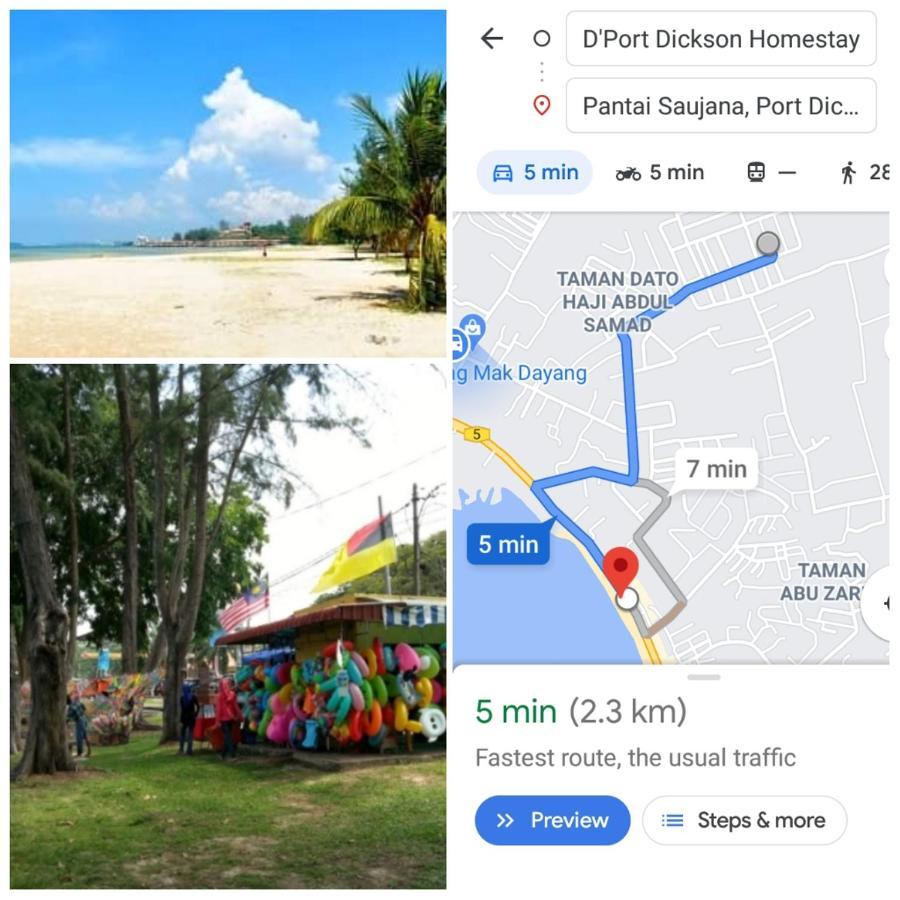 D'Port Dicksonmuslimonly Homestay Dış mekan fotoğraf