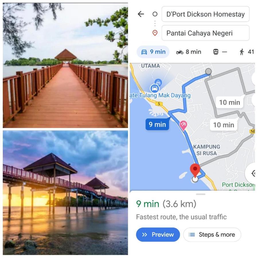 D'Port Dicksonmuslimonly Homestay Dış mekan fotoğraf