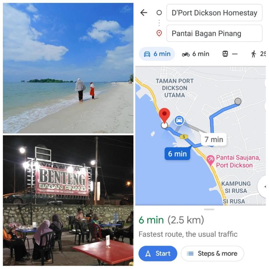 D'Port Dicksonmuslimonly Homestay Dış mekan fotoğraf