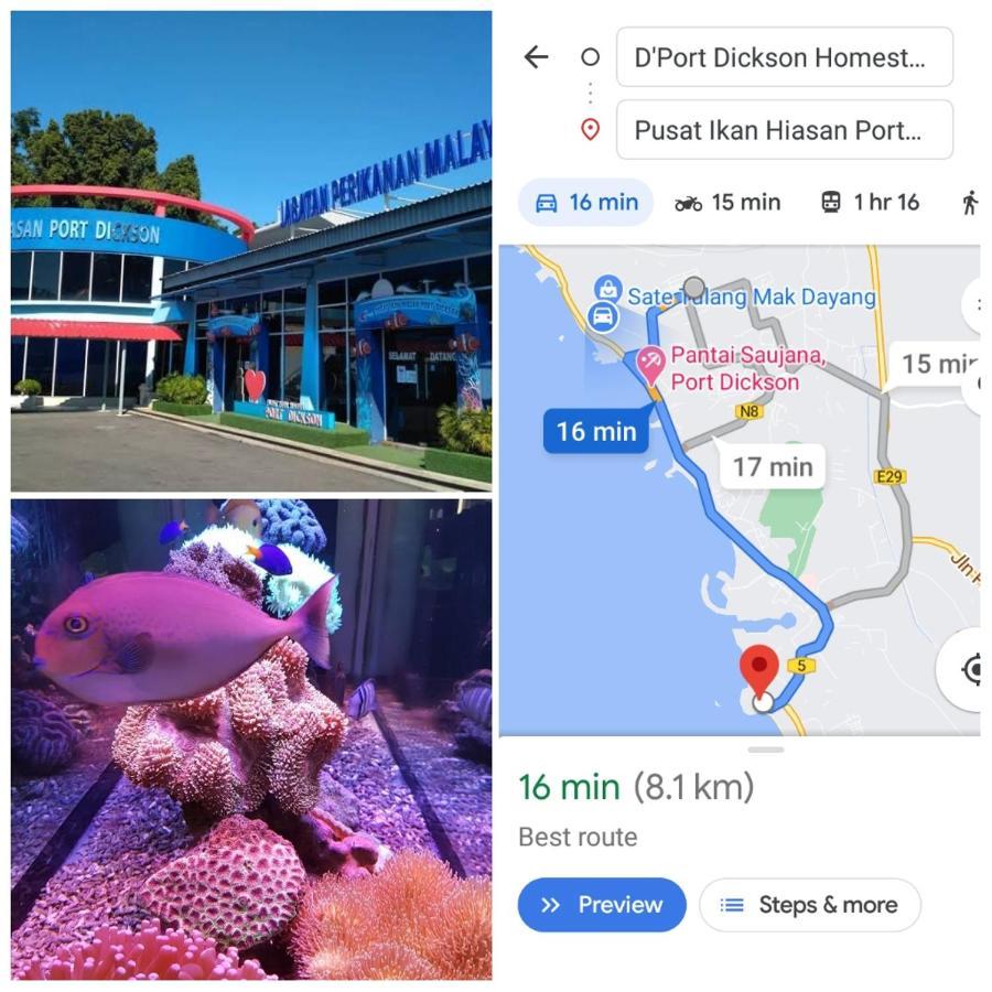 D'Port Dicksonmuslimonly Homestay Dış mekan fotoğraf