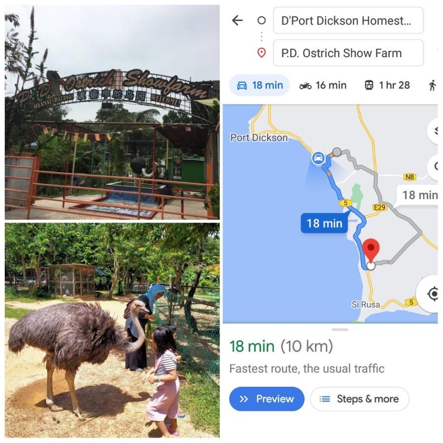 D'Port Dicksonmuslimonly Homestay Dış mekan fotoğraf