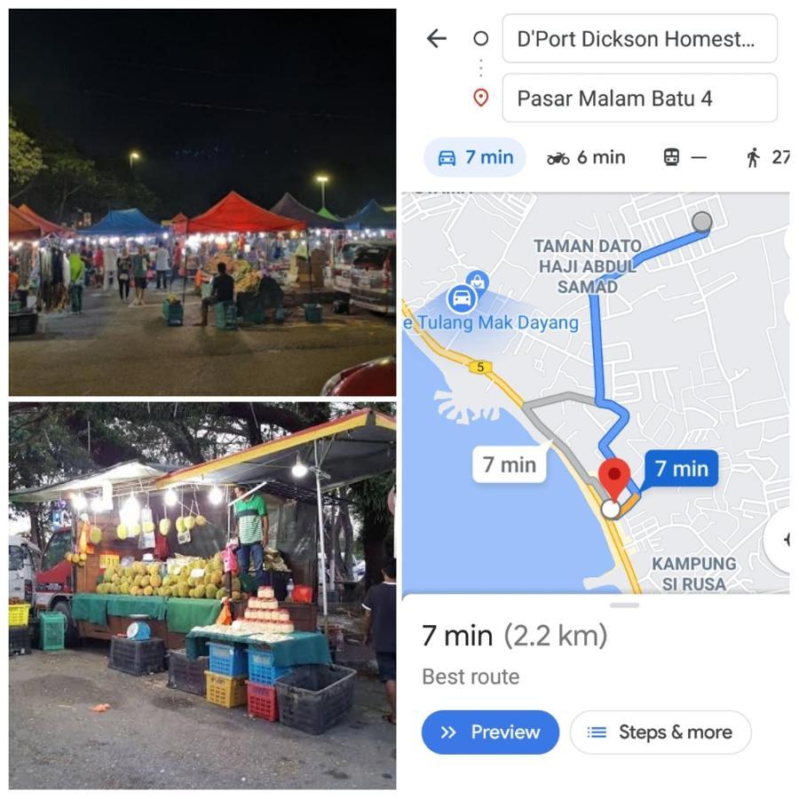 D'Port Dicksonmuslimonly Homestay Dış mekan fotoğraf
